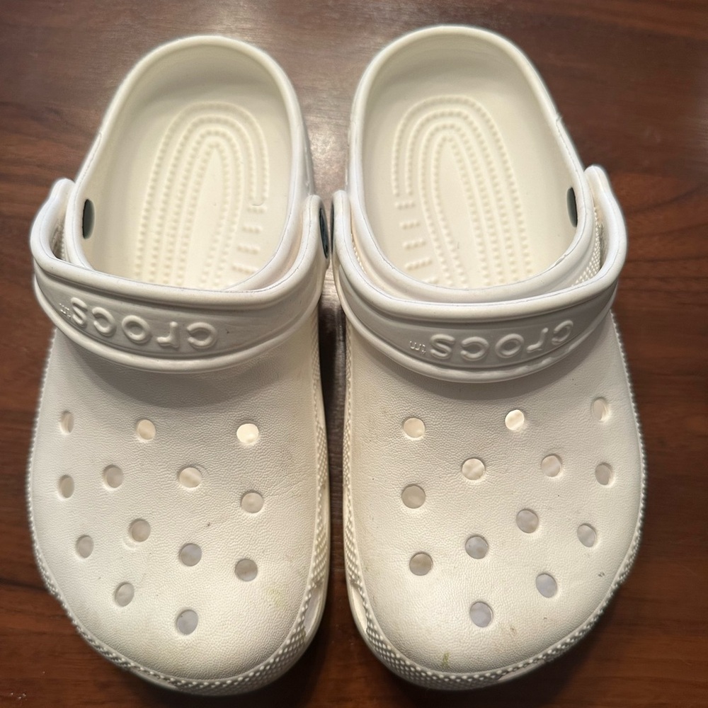CROCS Kids Water Shoes sandals - White size 2